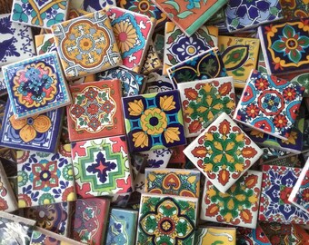 Mexican tiles x  100 SECONDS SECONDS  ( 5cm x 5cm each tile )