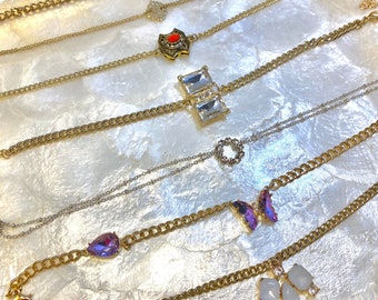 7種類のアンクレット、ラインストーンアンクレット、ビーチジュエリー、上品なアンクレット、シルバーアンクレット、ゴールドアンクレット、ユニークなジュエリー、バタフライアンクレットからお選びください