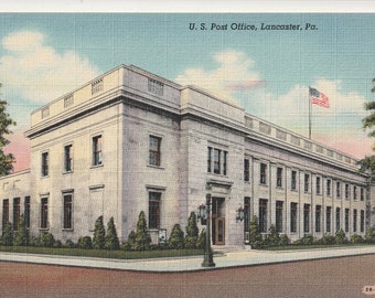 Pennsylvania lot of 5 Vintage postcards, Lancaster Unused...(lot66)