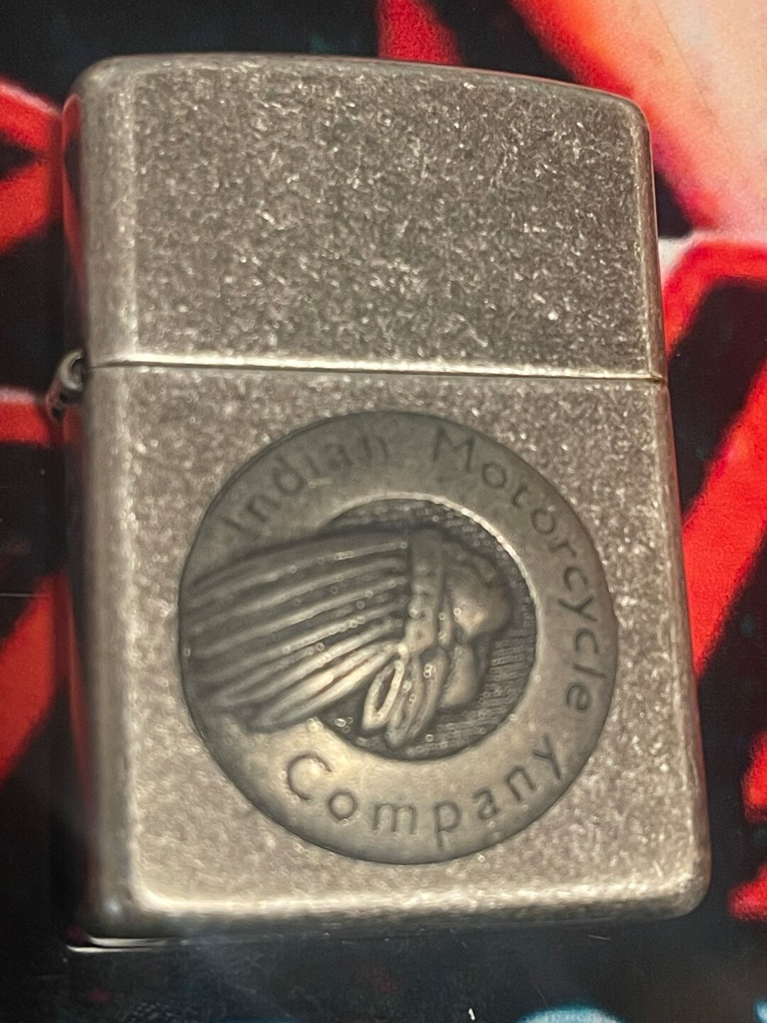 Indian Motorcycle Lighter Antique Silver Etsy