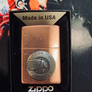 Indian Motorcycle Zippo Lighters - Etsy Indian Motorcycle Zippo Lighters - Etsy