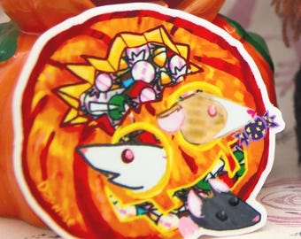 Rat-toween Snack-o-lantern pack