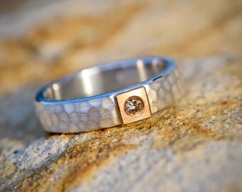 Verlobungsring Schlicht Etsy