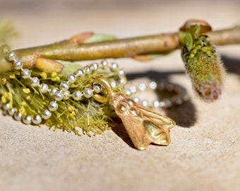 golden bee pendant