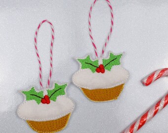 DIGITAL PATTERN, Minced Pie, Christmas Decoration, Embroidery Designs, 4x4 Hoop, Lisey Designs