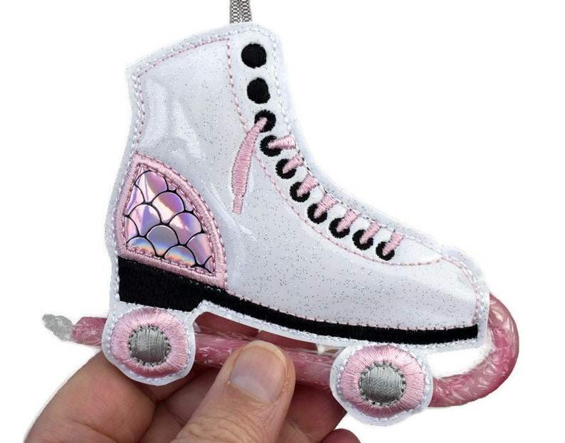 4x4 Candy Cane Roller Skate Hanging Decoration Disco Roller Etsy