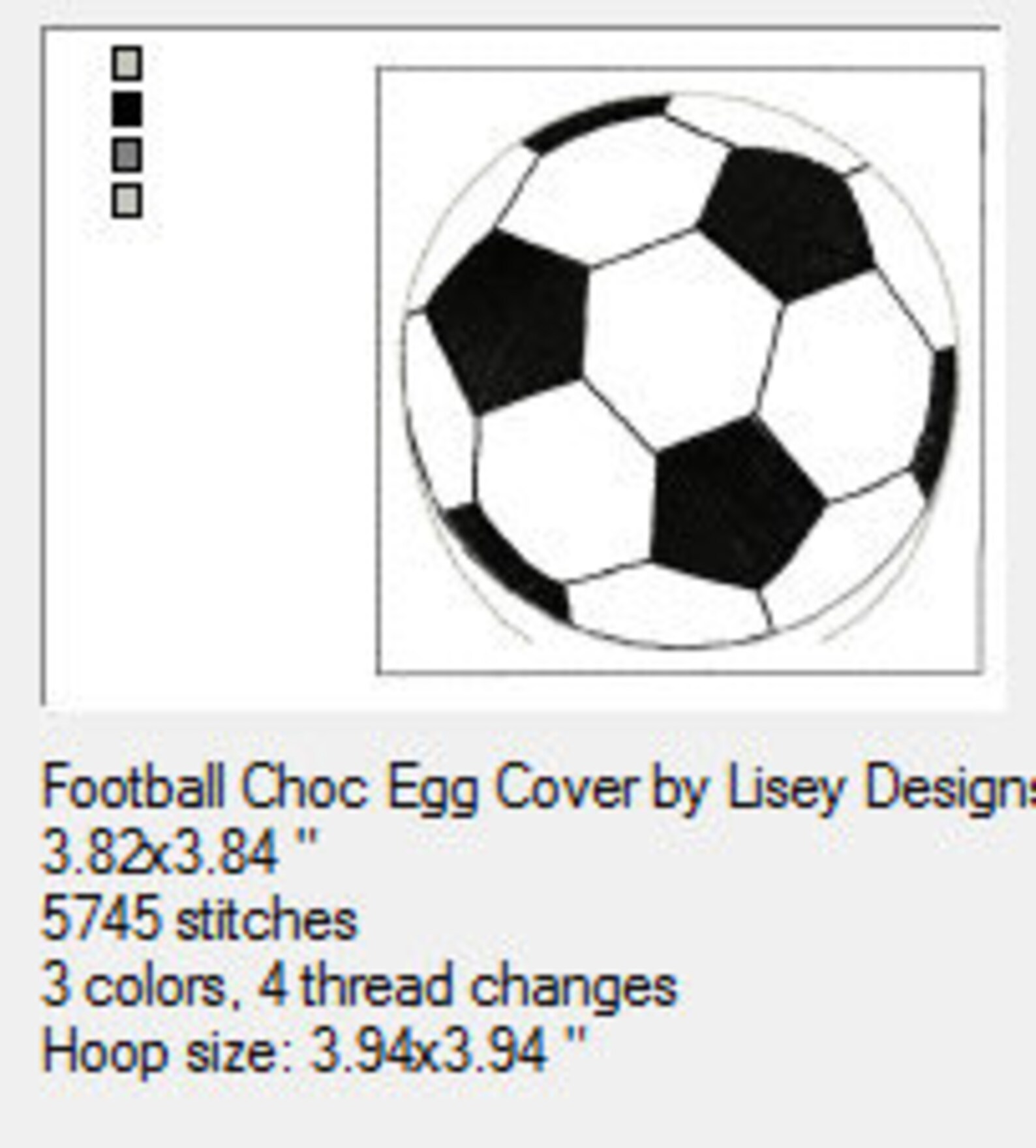 4x4 Football Egg Cover, Soccer Egg Cosy, Creme Egg, Chocolate, Digital ...
