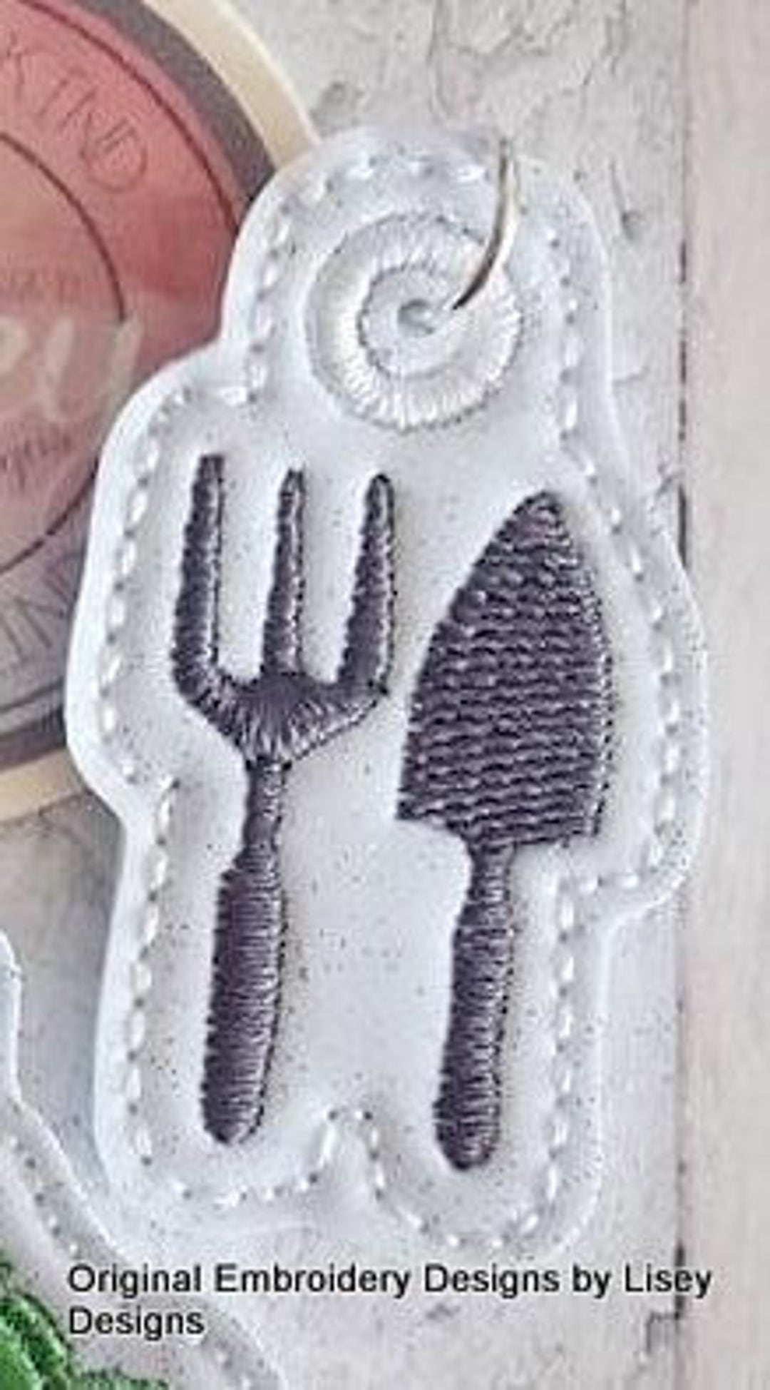 Curated visual reference: Gallery Detail: Digital File 1 Single Gardening Tools Zip Pull Bag Charms