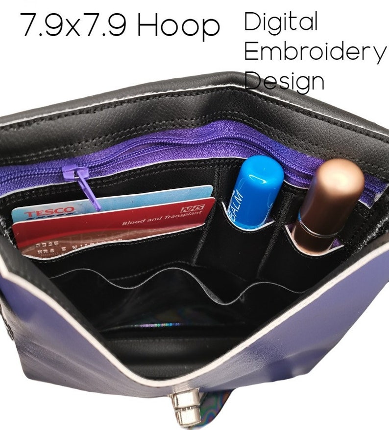 Ladies Cross Body Bag With Bag Strap Design 5x7 & 7.9x7.9 Etsy