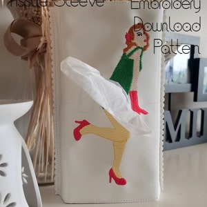 Flying Skirt Tissue Box Cover - Etsy