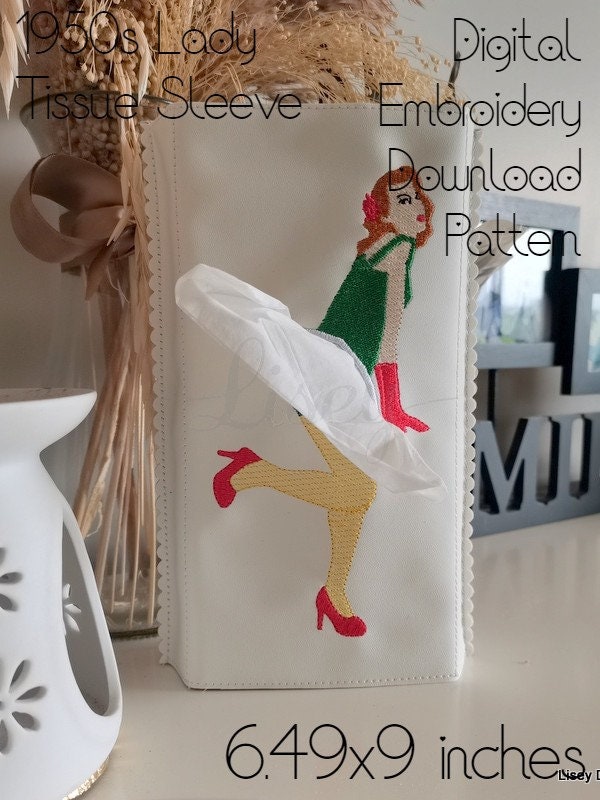 chinese dress ladies Season and Stir™ Flying Skirt Tissue - Kleenex Box main image 0