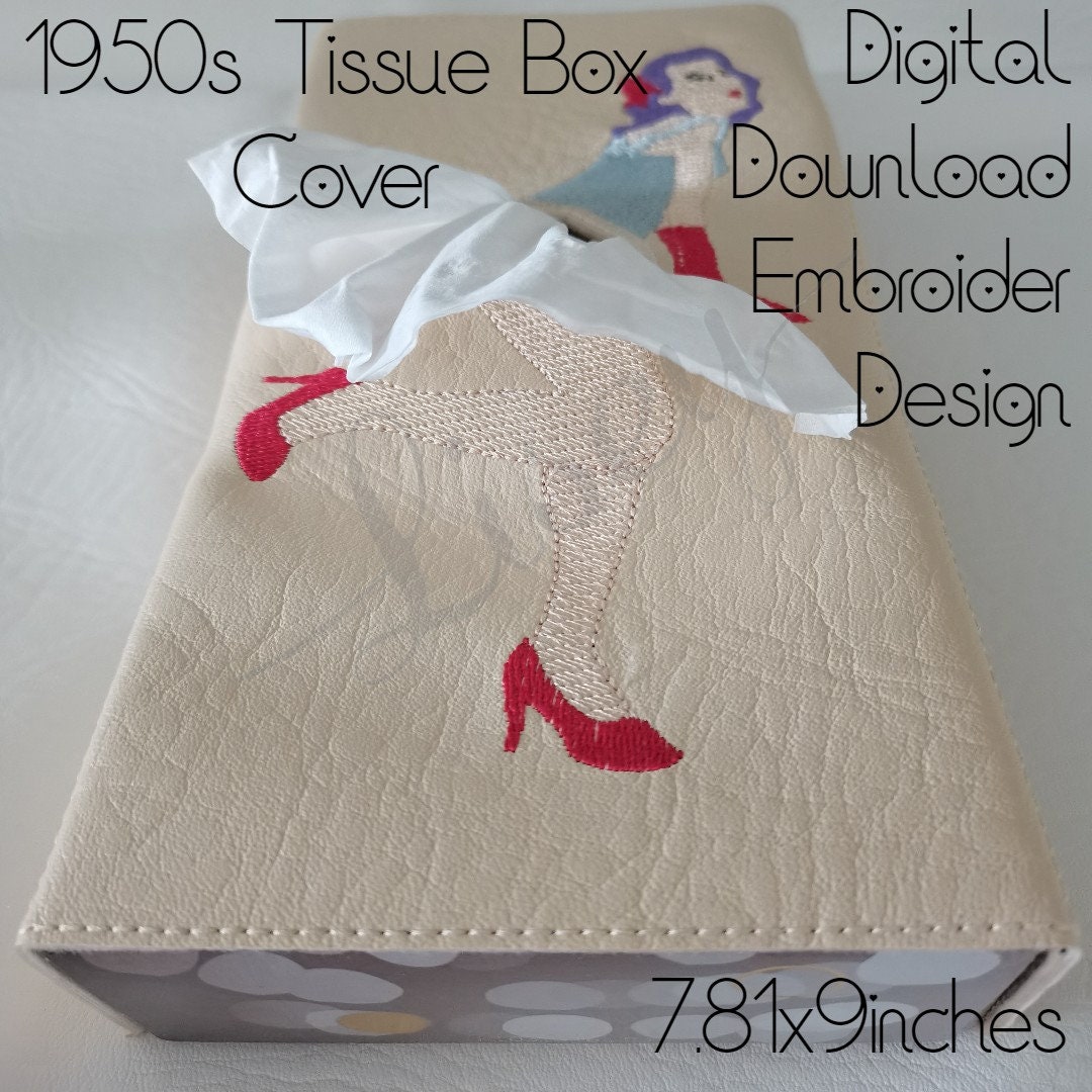 chinese dress ladies Merry Tissue Box – Susan Alexandra main image 1