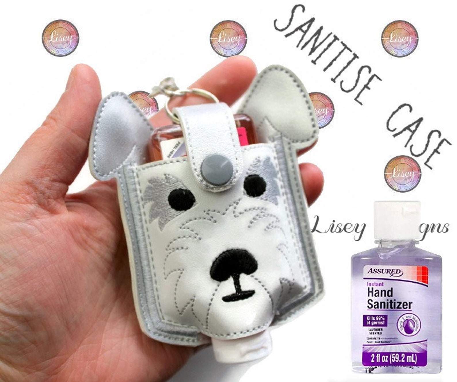 2 oz DOG SANITIZER CASE Sanitize Antibacterial Hand Gel Etsy