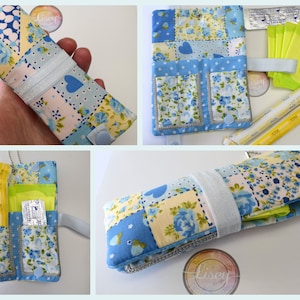 Period Wallet, DIGITAL PATTERN, Applicator Tampon, ITH, Embroidery Design, 5x7