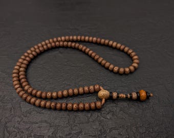 Bodhi seed mala necklace rosary 108 prayer beads Tibetan Buddhist