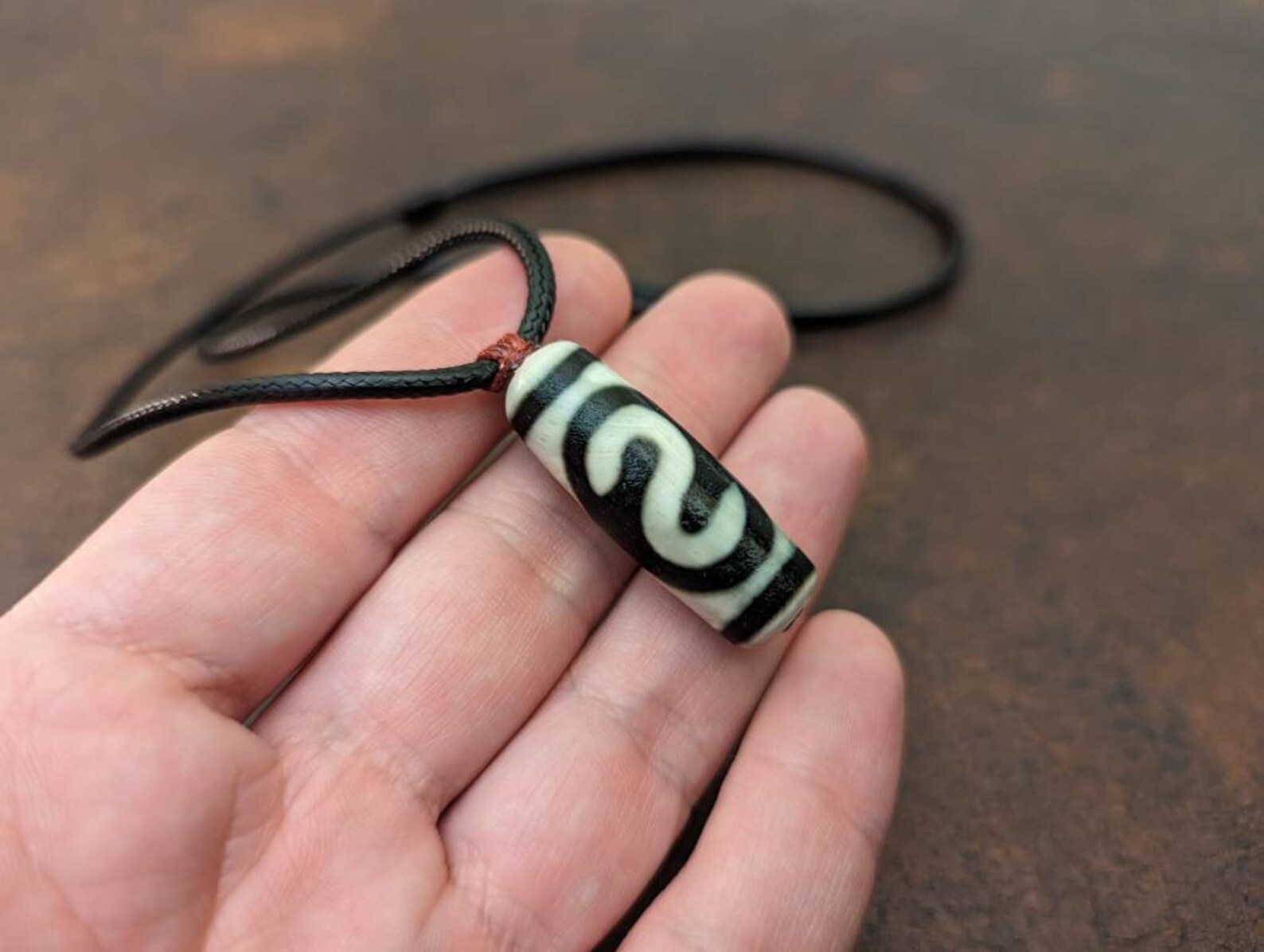Money Hook Dzi Bead Money Amulet Attracting Wealth and Etsy