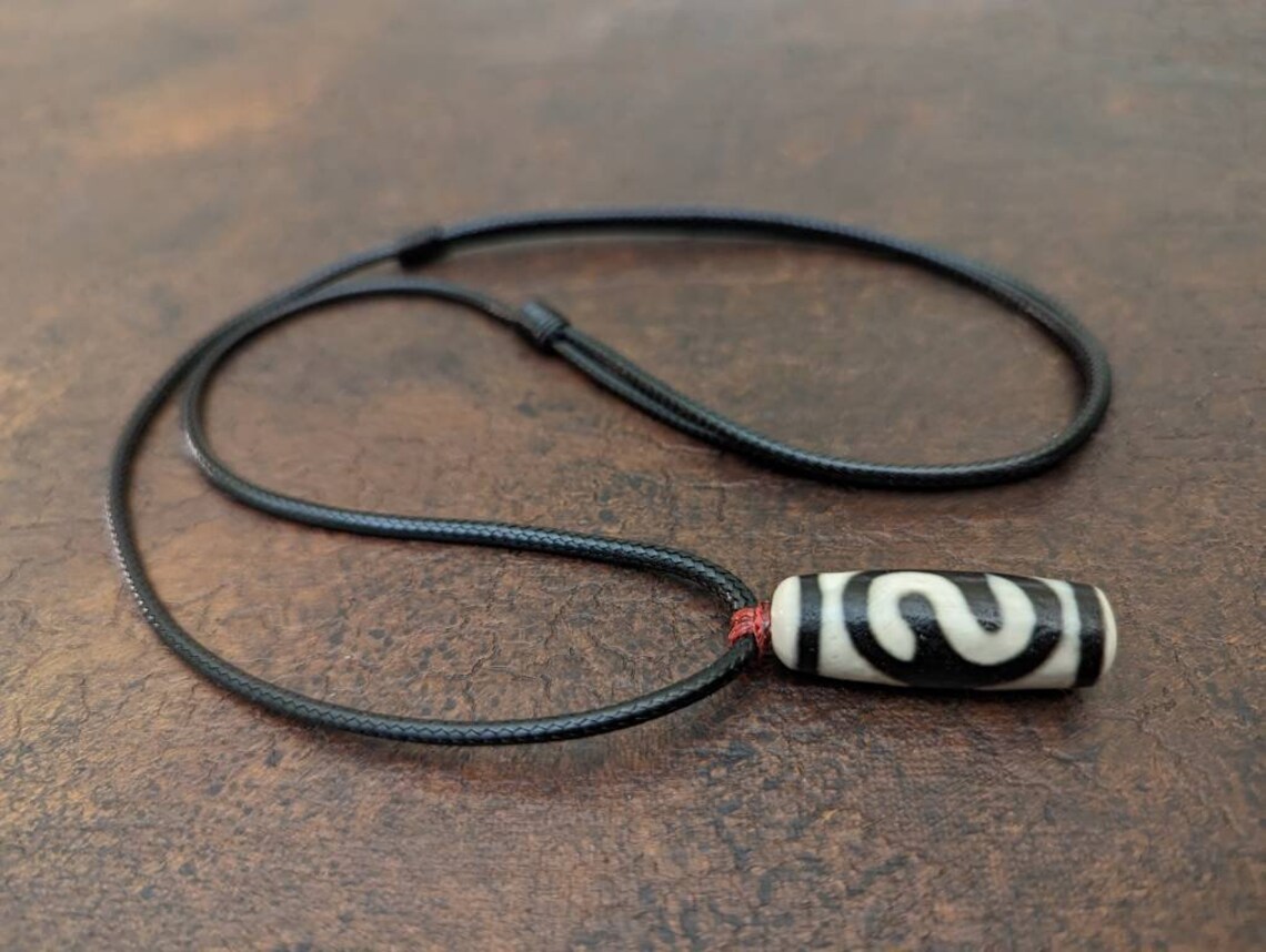 Money Hook Dzi Bead Money Amulet Attracting Wealth and Etsy