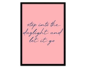 Let It Go Lyrics Etsy