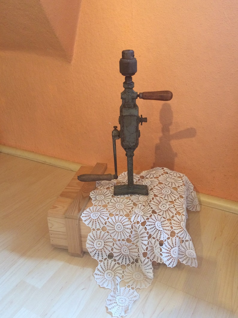 Vintage Bohrmaschine um 1930 antikes Werkzeug Handbohrmaschine | Etsy