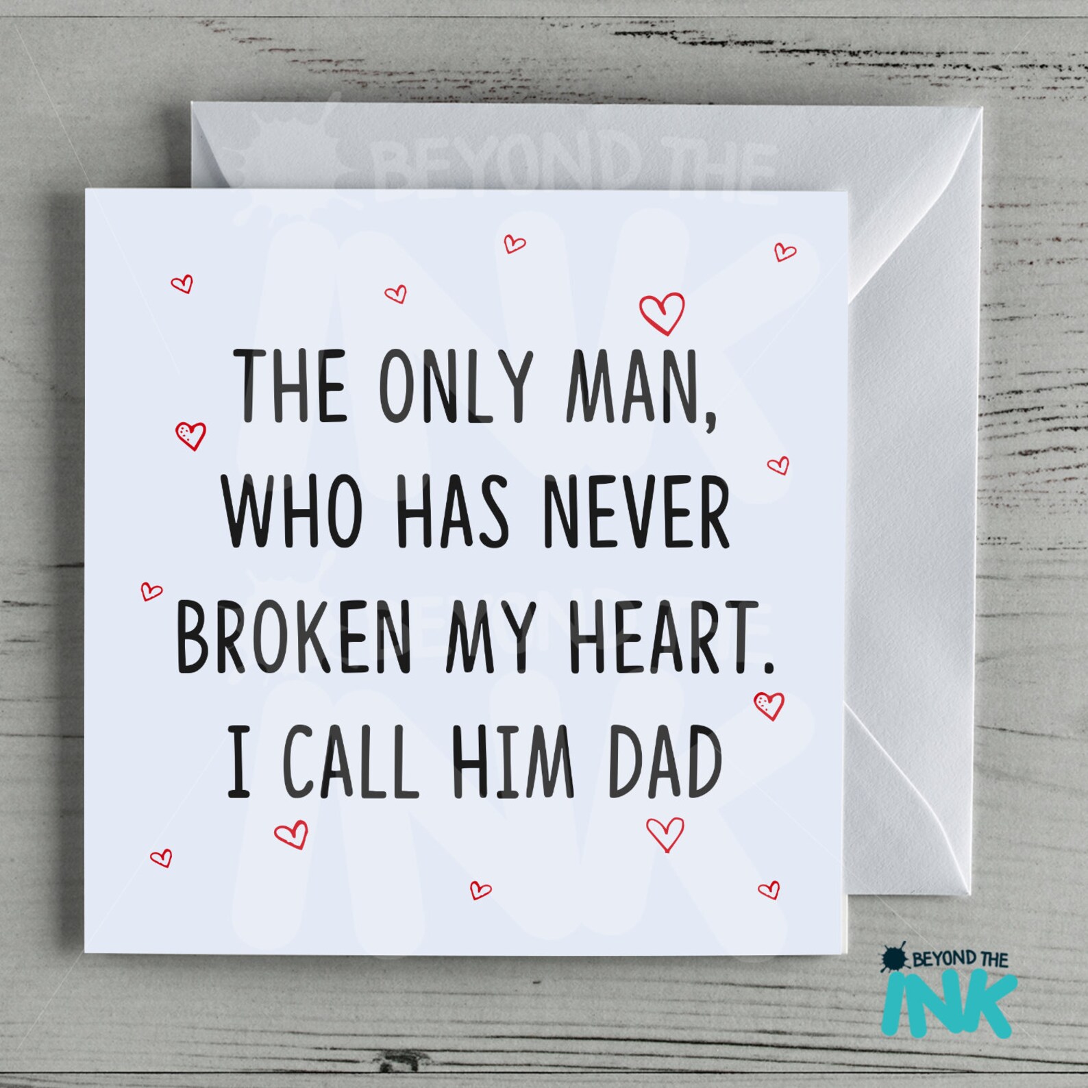 Cute Card for Dad Birthday Card for Dad Fathers Day Card Etsy
