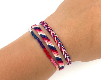 Conjunto de pulseras del orgullo cintheano, pulsera de la amistad LGBT para hombres, regalo para novios con orgullo.
