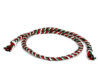 Fishtail charity bracelet, Palestine flag armband, free Palestinian subtle jewelry