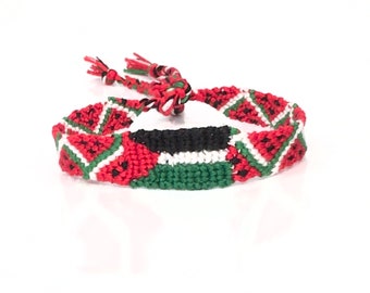 Watermelon and Palestine flag, charity for Palestinian people