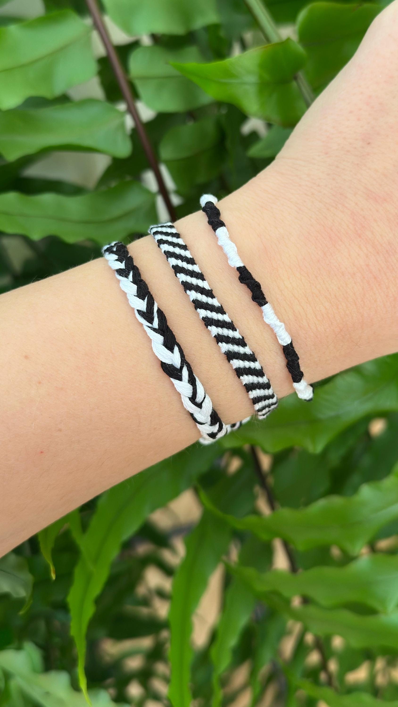 Black and White Sculptural Knot Bracelet - Women Accessories(easy on/off magnet) Hematite & Moonstone Bracelet for Women | MagnetRX main image 4