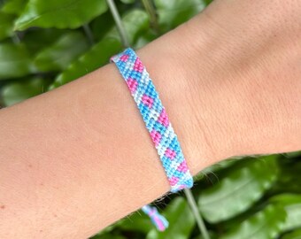 Transmasc flag bracelet, transmasculine subtle pride armband, gift for LGBTQ people