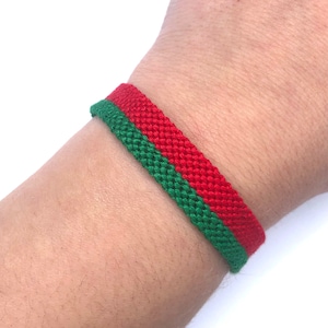 Portugal flag bracelet, gift for Portuguese people