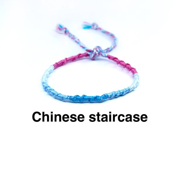 How to Make an Easy Lanyard Knot Friendship Bracelet with String and Chain-  Pandahall.com