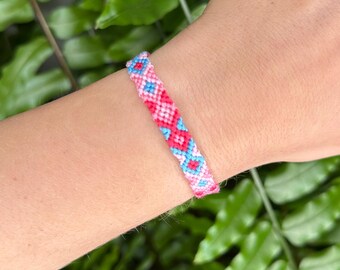 Transfem pride flag bracelet, transfeminine subtle jewelry