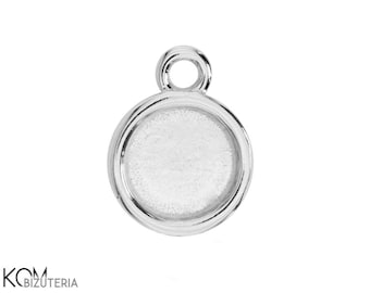 Silver 925 bail (pendant) for Swarovski 2088 5 mm flat - w 106.1