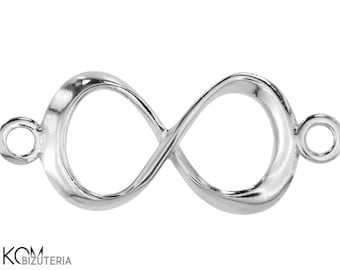 Silver 925 infinity symbol - charm W 70.2 (1 piece)