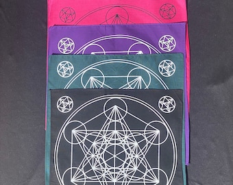 Metatron's Cube - Crystal Grid Cloth