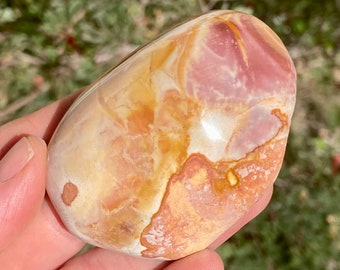 Polychrome Jasper One Side Polished Chunk - One Side Rough