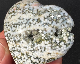 Ocean Jasper Heart