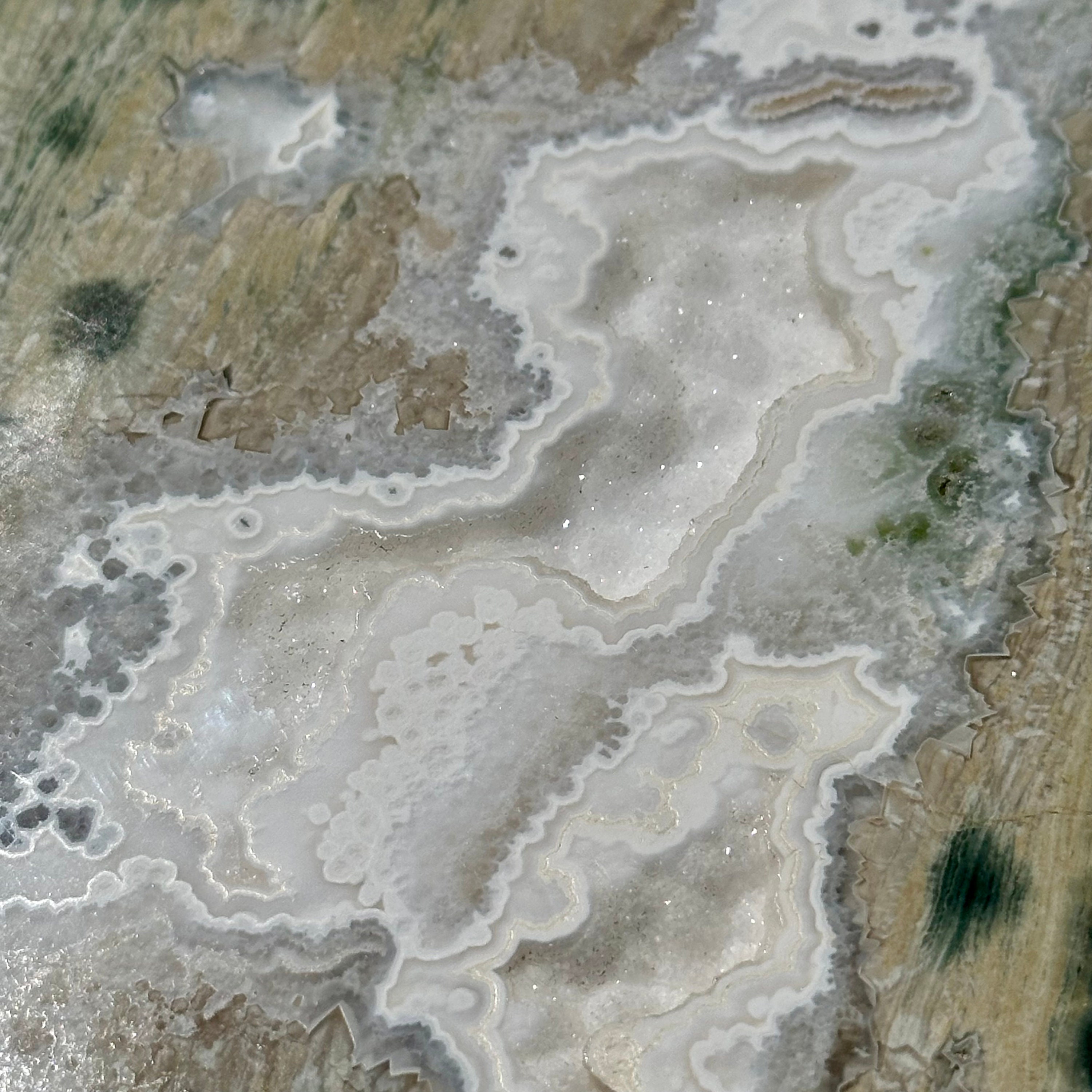 オールドストック オーシャンジャスパー スラブ - 鉱脈 1 または 2