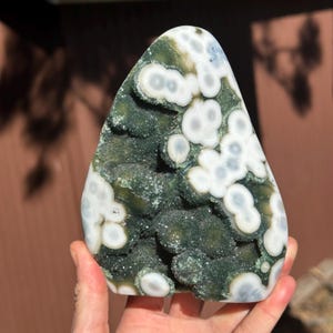 Ader Ozeanjaspis Freeform - Druzy