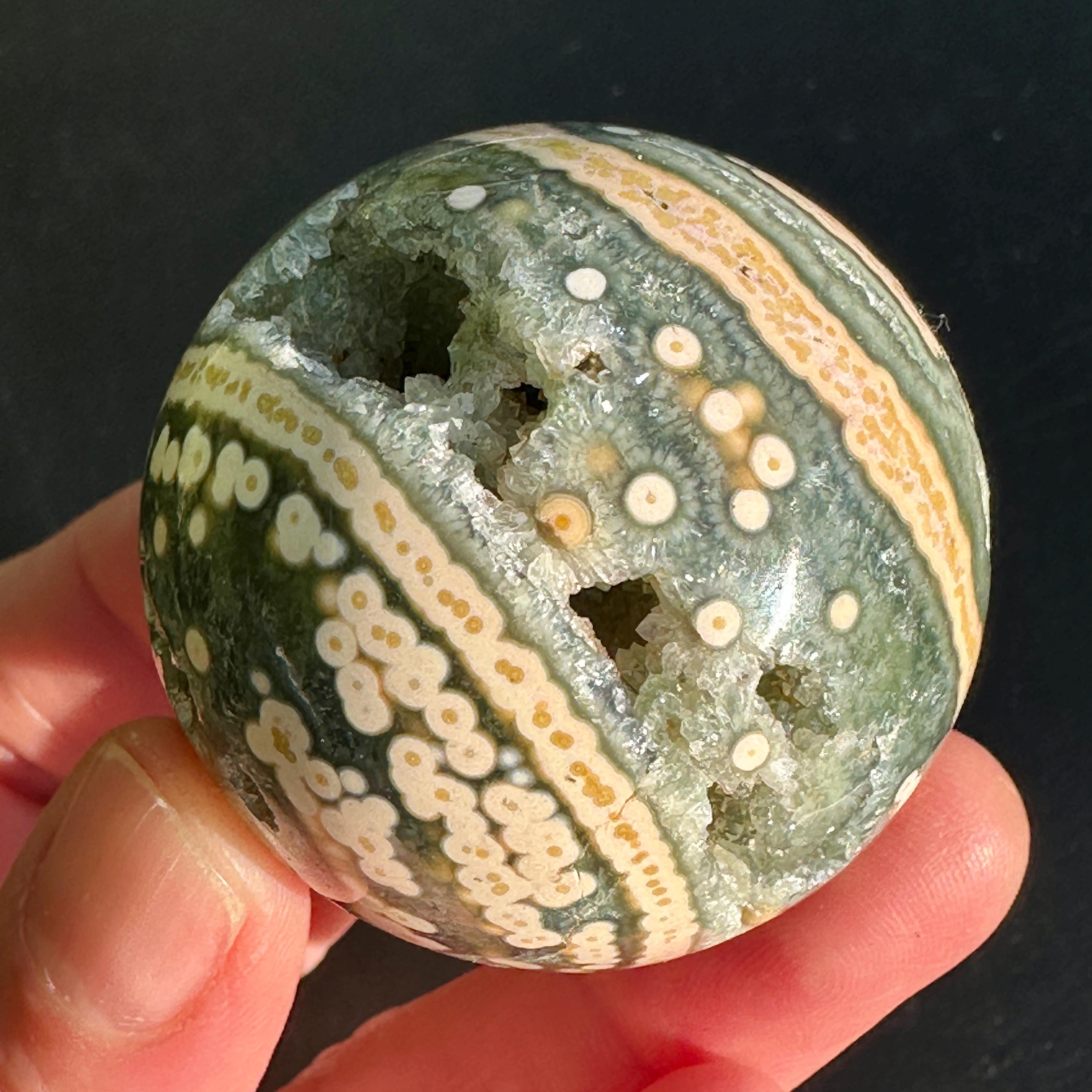 Ocean Jasper Sphere - Etsy