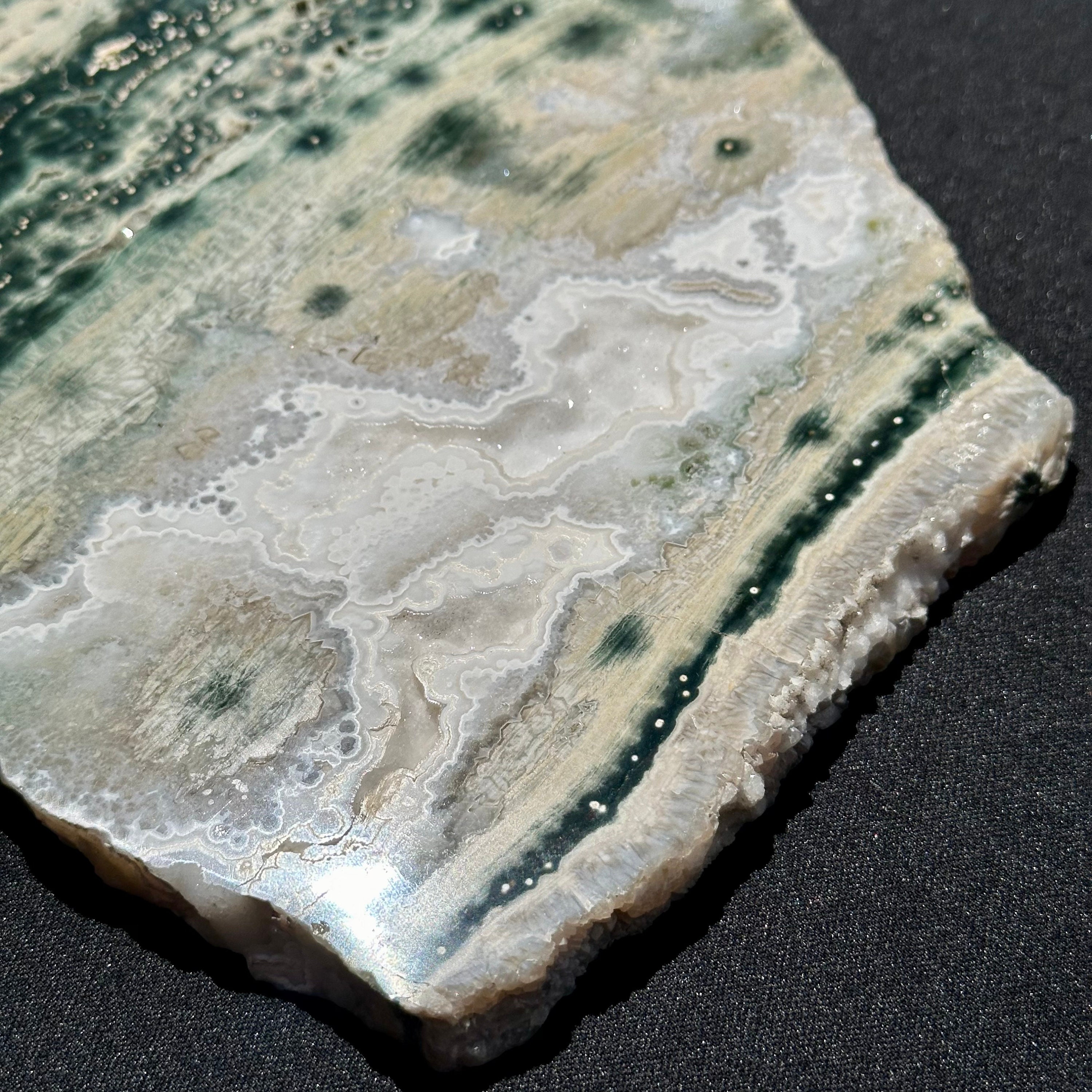オールドストック オーシャンジャスパー スラブ - 鉱脈 1 または 2