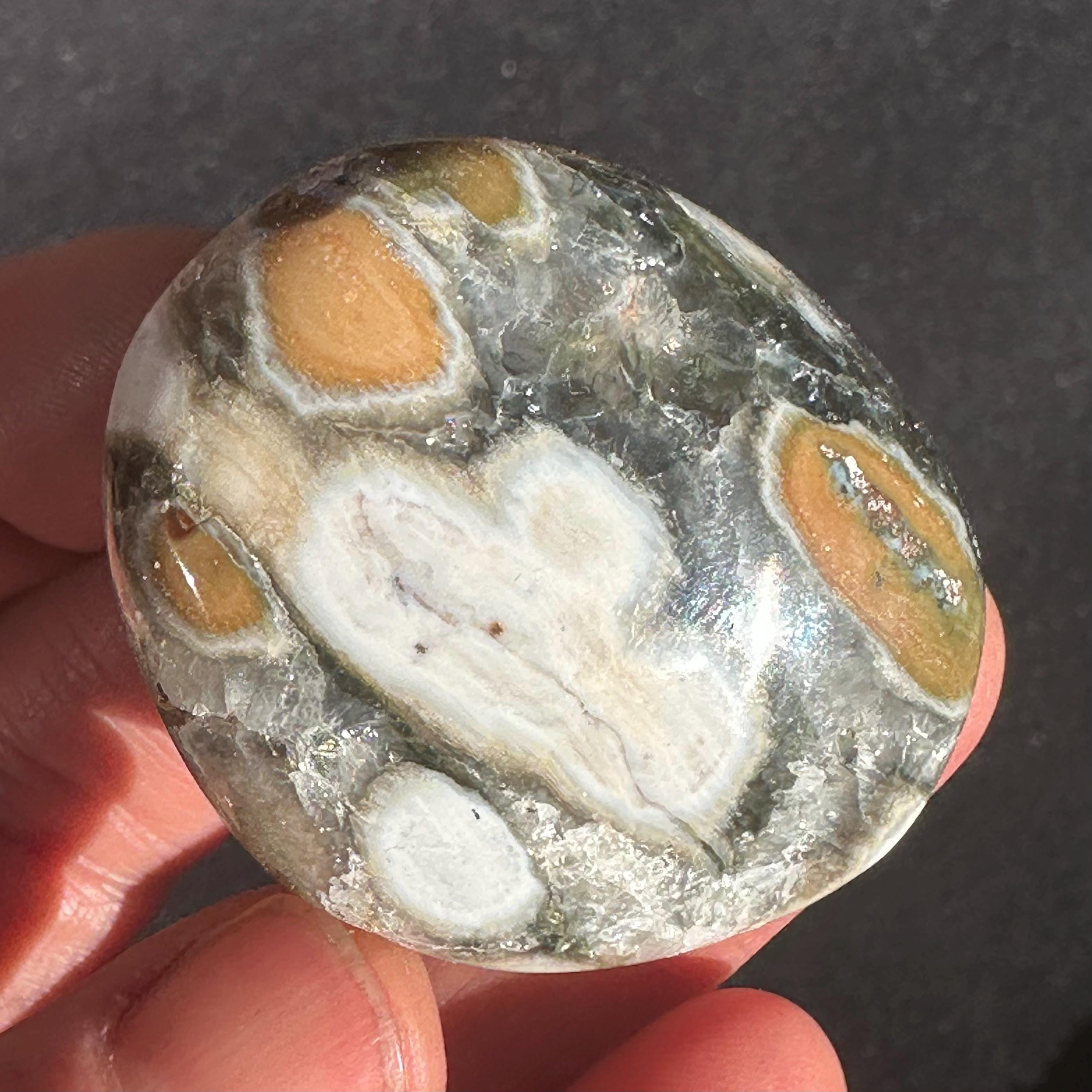パワーストーン Ocean Jasper Palm Stone 6th Vein - Etsy