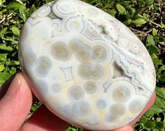 8th Vein Ocean Jasper Sphere - Druzy - Etsy 日本