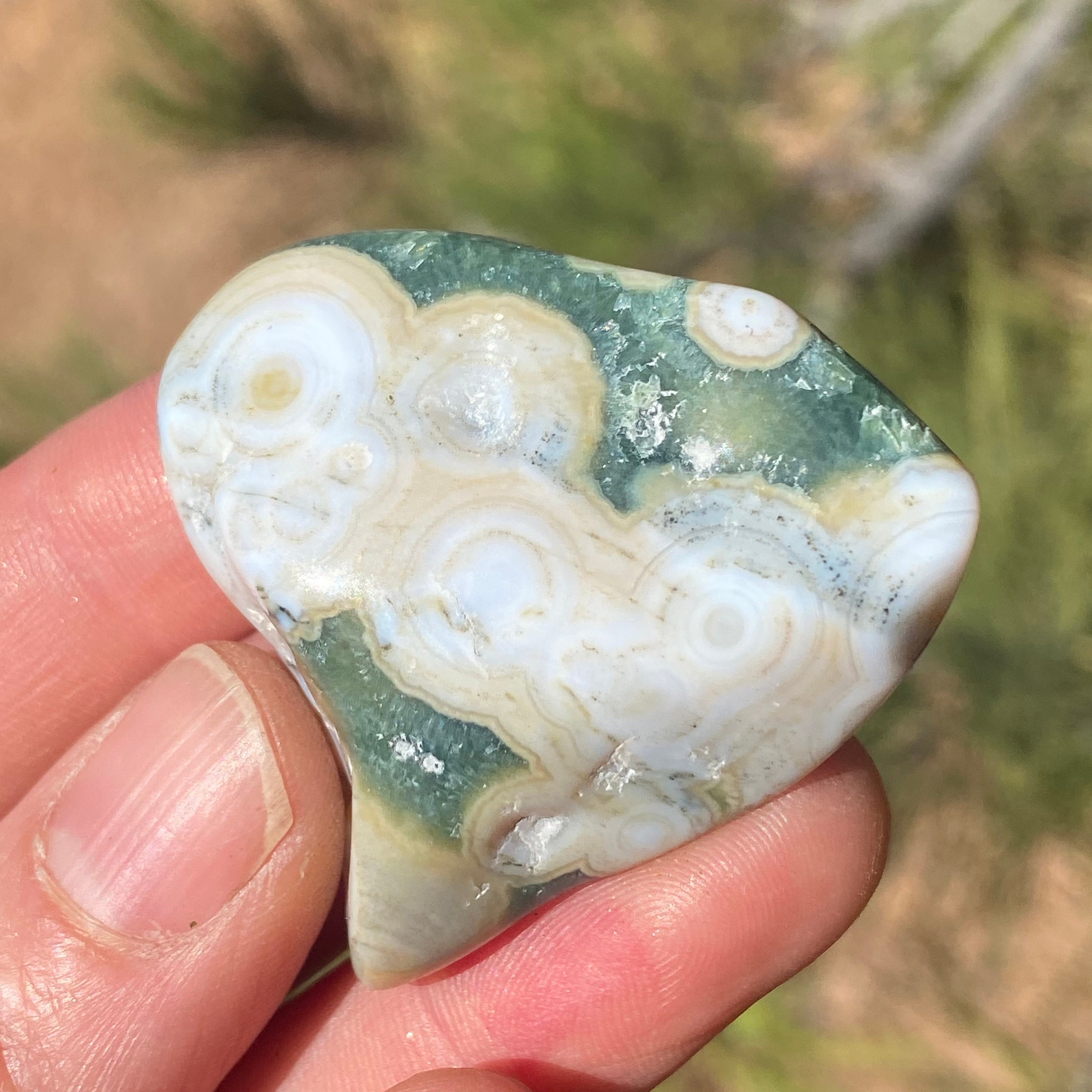 8番目の鉱脈オーシャンジャスパータンブル - Etsy 日本