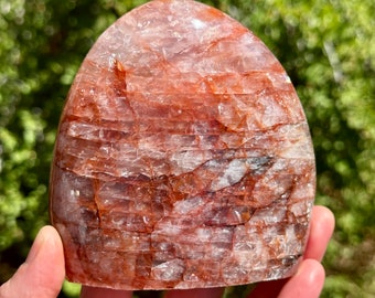 Red Fire Quartz Freeform Hematoid Quartz
