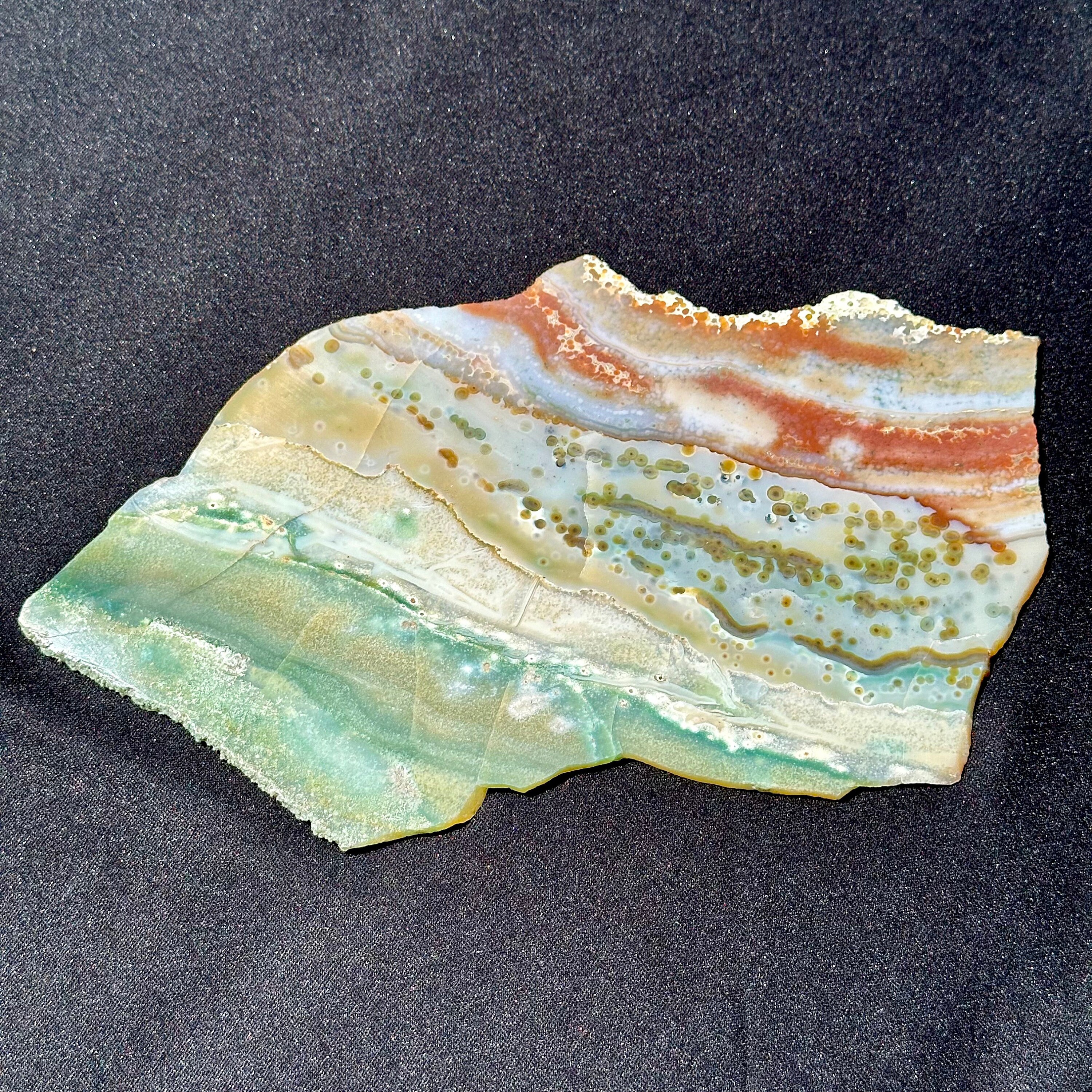 オールドストック オーシャンジャスパー スラブ - 鉱脈 1 または 2