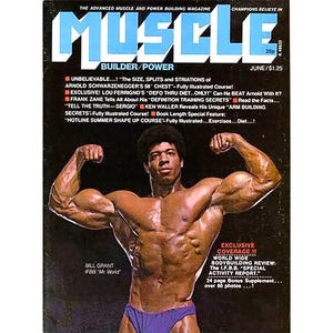 Vintage bodybuilding magazine - Etsy 日本