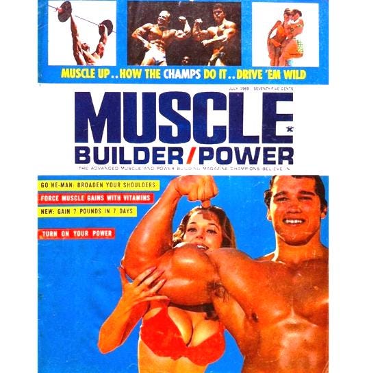 Vintage bodybuilding magazine - Etsy 日本