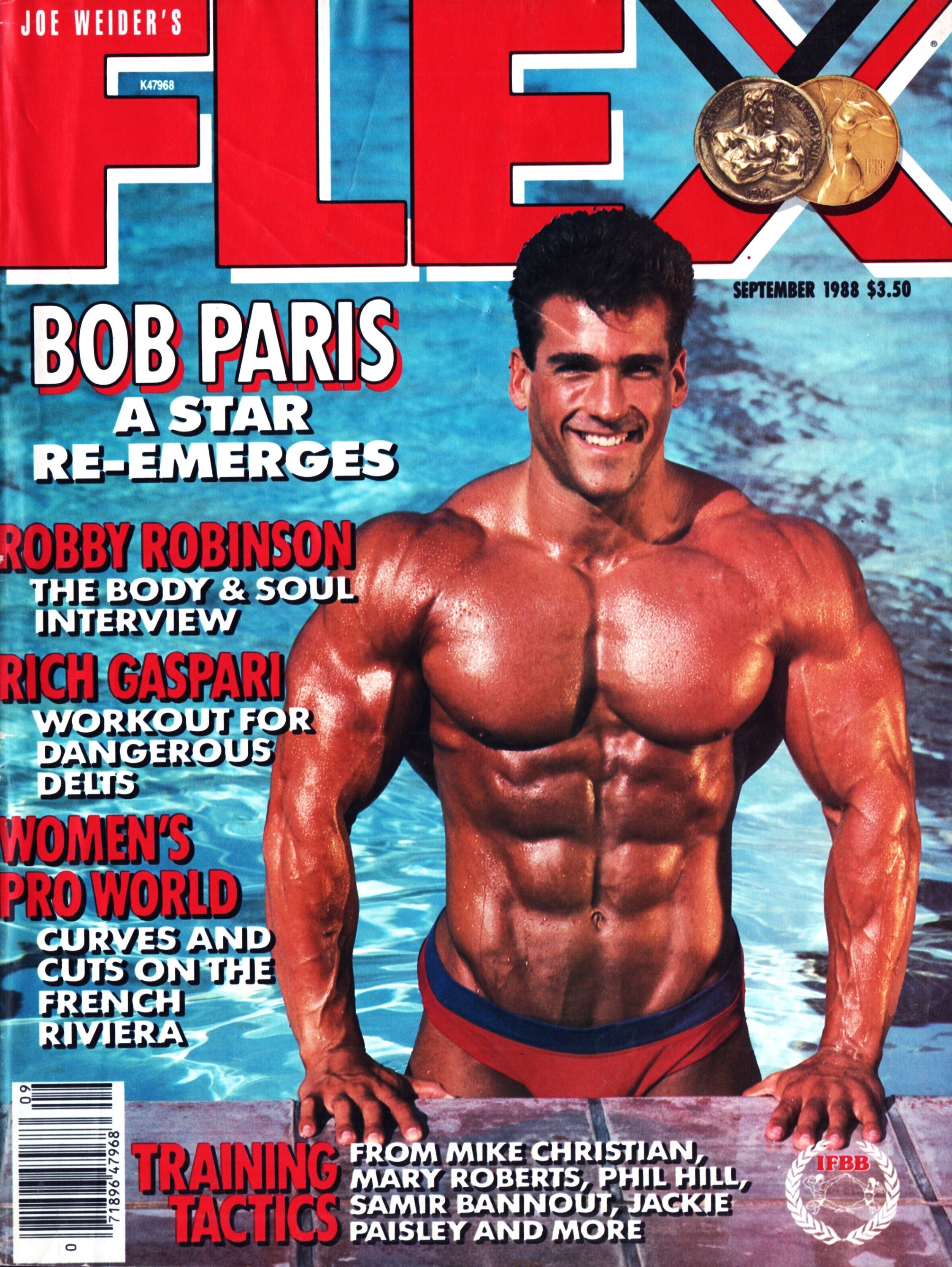 FEB 1988 MUSCLE & FITNESS body building magazine 