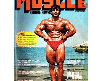 Muscle Builder and Power Magazine, maggio 1973: copertina di Franco Columbu (download digitale)